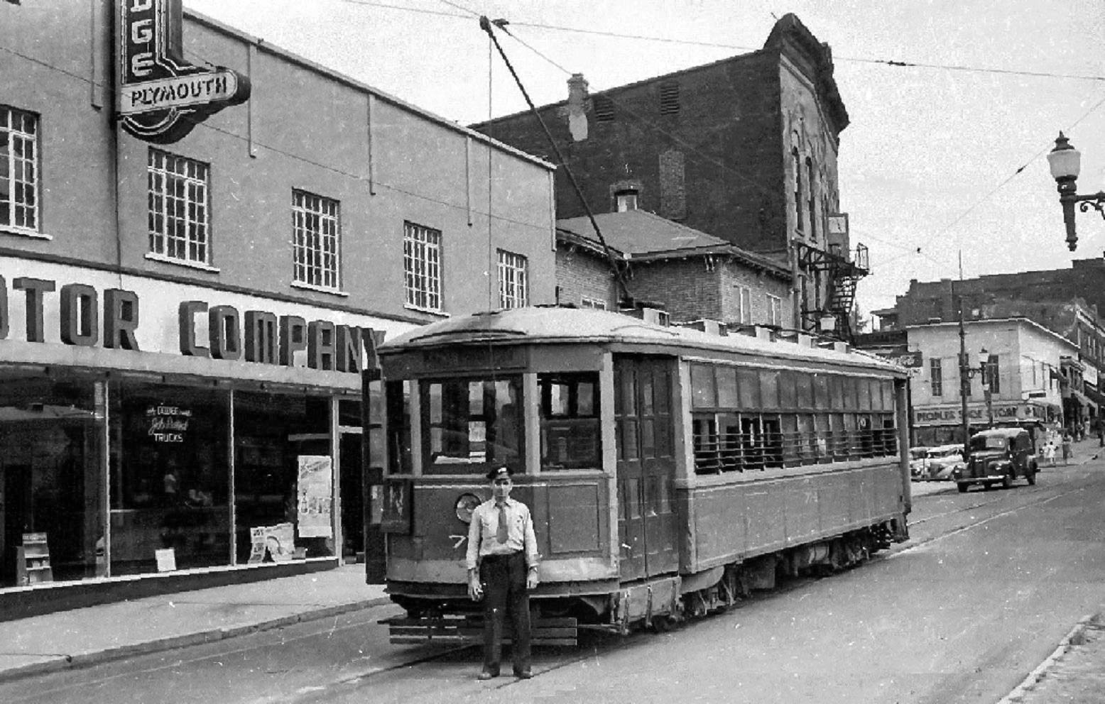 Wilkes Barre Railway Car 774