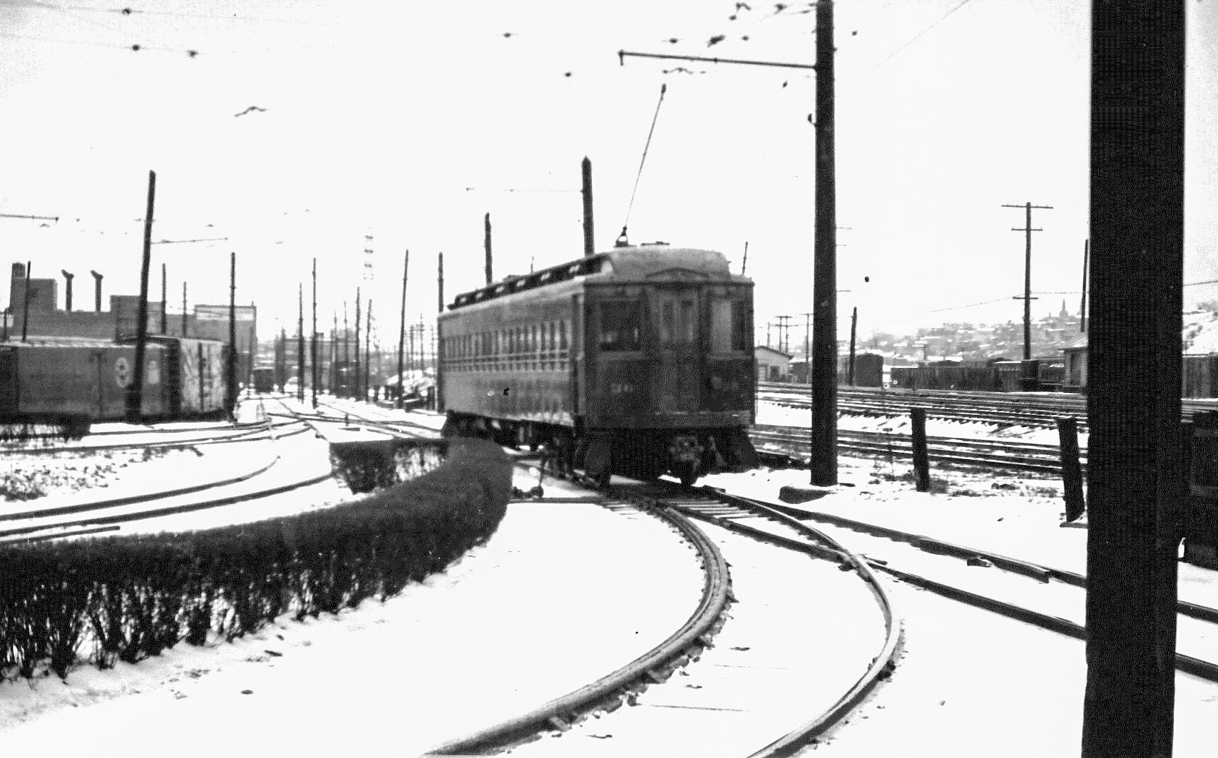 L&WV 36 Leaving Wilkes Barre