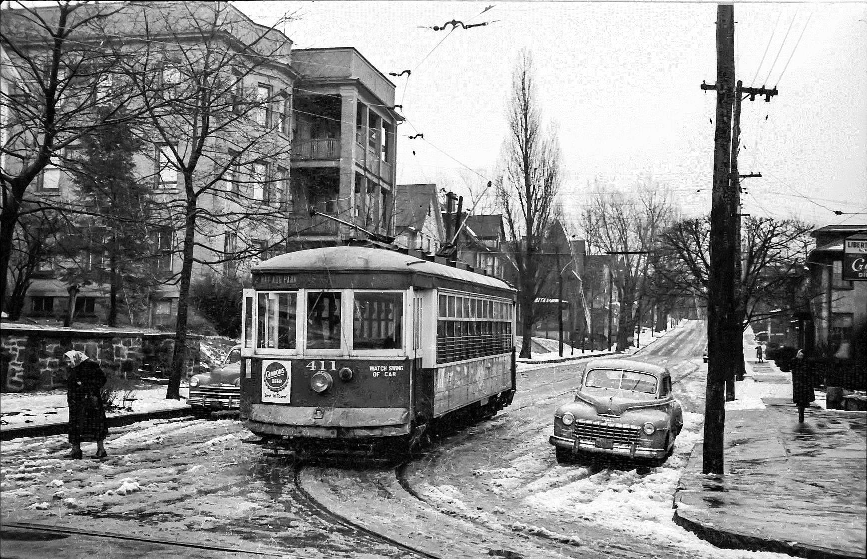 Scranton Railways 411 on Nay Aug Park Line