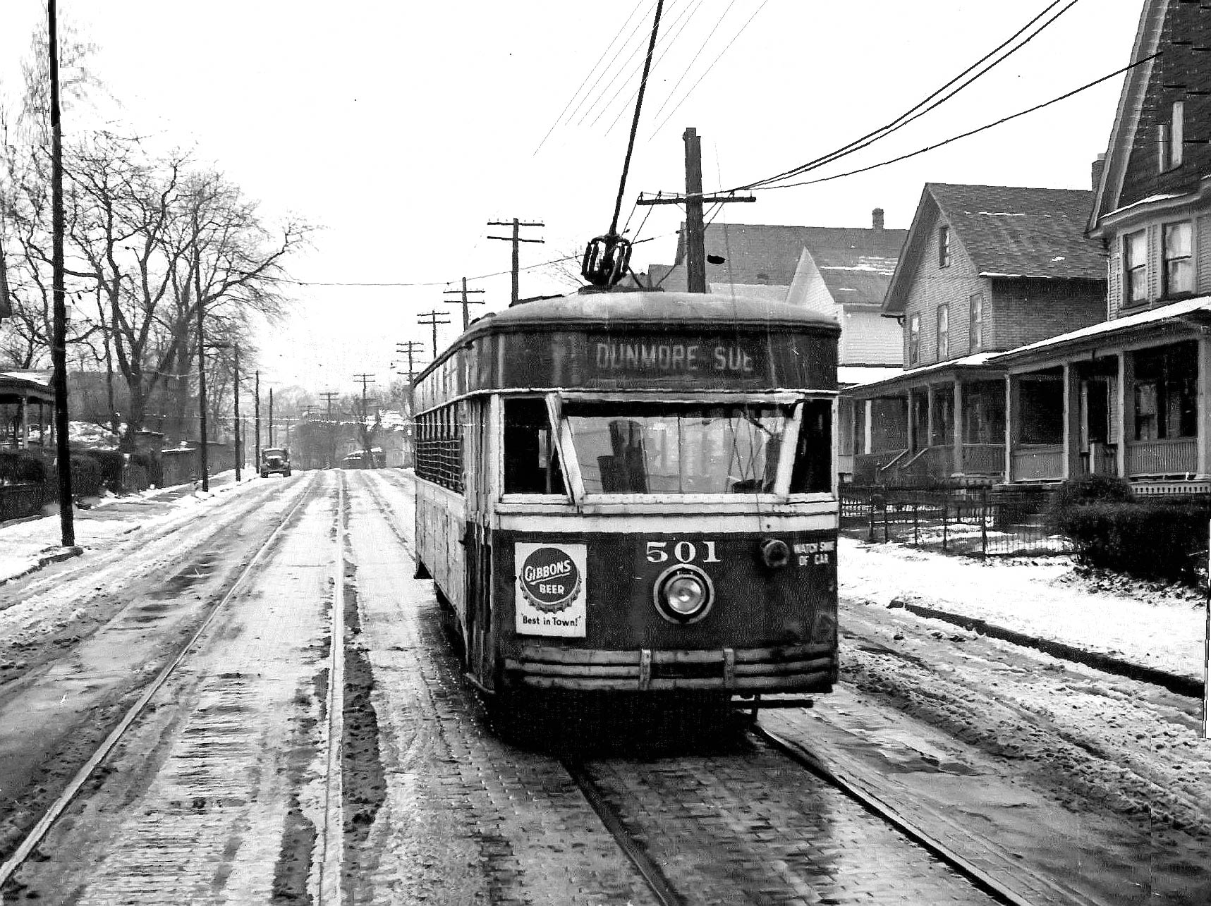 Scranton Railways 501 Dunmore Suburban