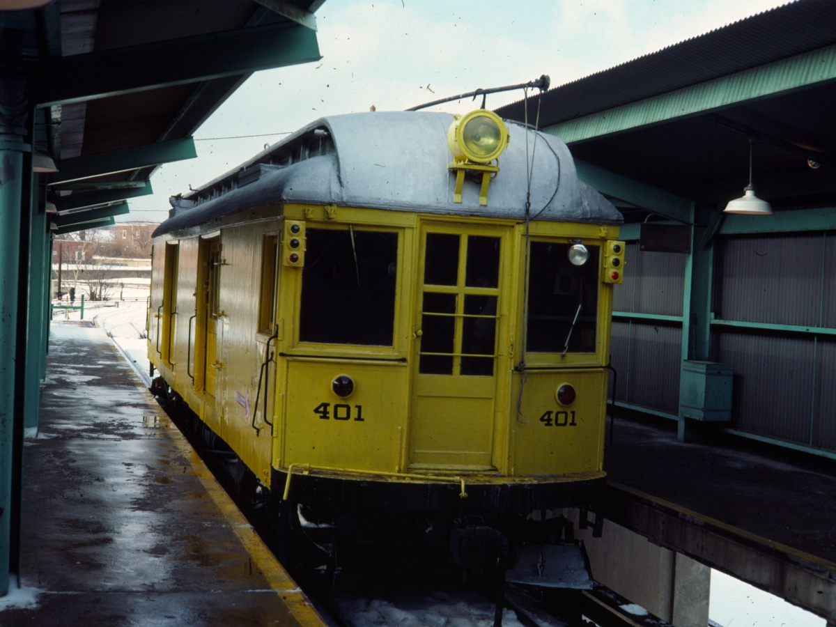 Photograph of No. 401, 69th Street Terminal, January 1978 by John F. Tucker III