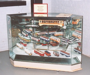 Trolley Models on Display