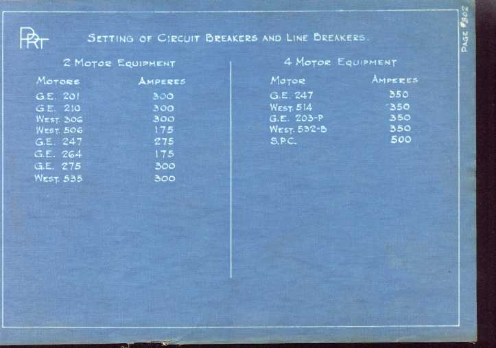 PRT Electrical Instruction Prints - Page #302