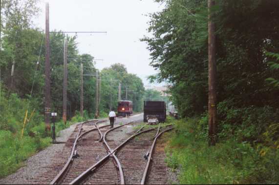Photo of current end of line